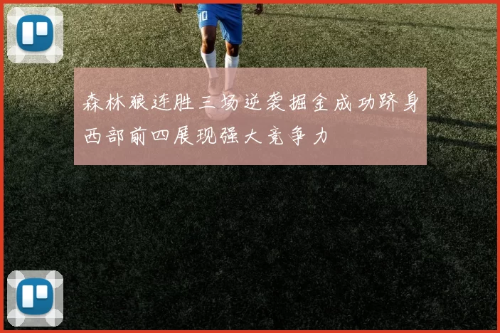 森林狼连胜三场逆袭掘金成功跻身西部前四展现强大竞争力